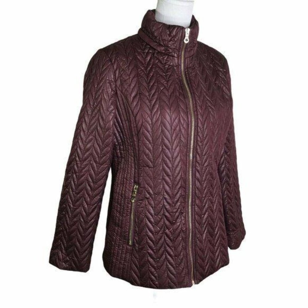 Kate Spade New York Purple Water Resistant Jacket - Picture 4 of 12